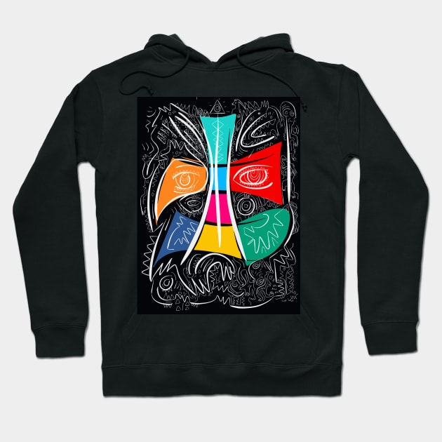 The Look of Love Street Art Hoodie by signorino